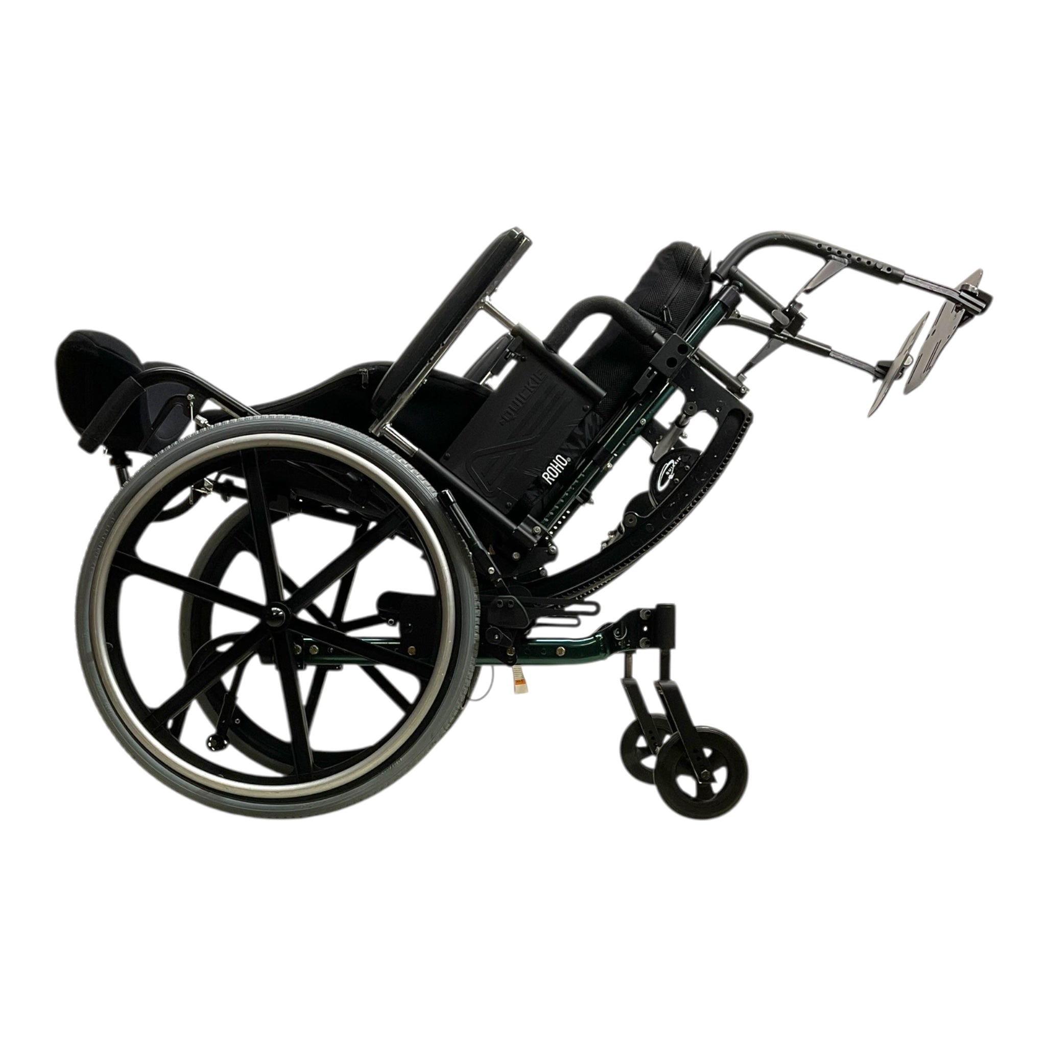 Quickie Iris Tilt-in-Space Wheelchair | Self-Propel Drive Wheels
