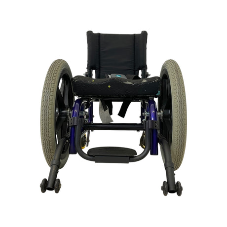 Front View of Quickie Zippie Kids Rigid Frame Pediatric Manual Wheelchair
