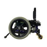 Left Side View of Quickie Zippie Kids Rigid Frame Pediatric Manual Wheelchair