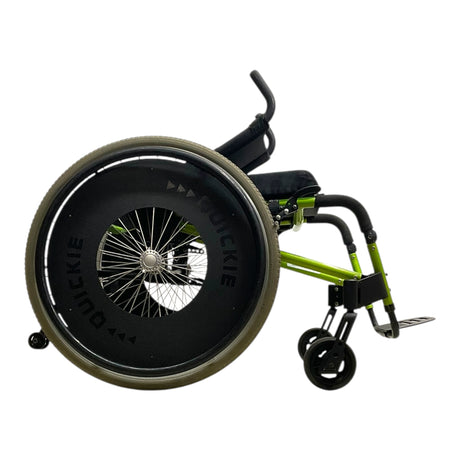 Quickie GPV Ultra Lightweight Rigid Frame Wheelchair | Folded Backrest