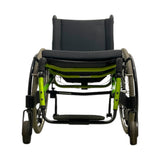 Front View of Quickie GPV Ultra Lightweight Rigid Frame Wheelchair
