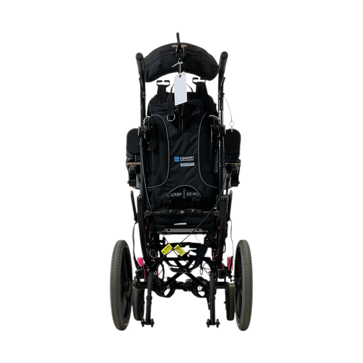Back View of Quickie Zippie Iris Tilt-in-Space Wheelchair