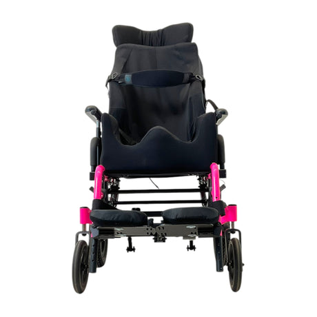 Front View of Quickie Iris Tilt-in-Space Manual Wheelchair