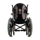 Back View of Quickie 2 Folding Ultra Lightweight Wheelchair