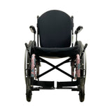 Front View of Quickie 2 Folding Ultra Lightweight Wheelchair