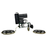 Quickie 2 Folding Manual Wheelchair | Folded Frame & Quick Release Wheels