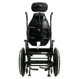 Sunrise Medical Quickie Iris Tilt-in-Space Wheelchair | 16" x 18" Premium ROHO Cushion | Swing-Away Leg Rests