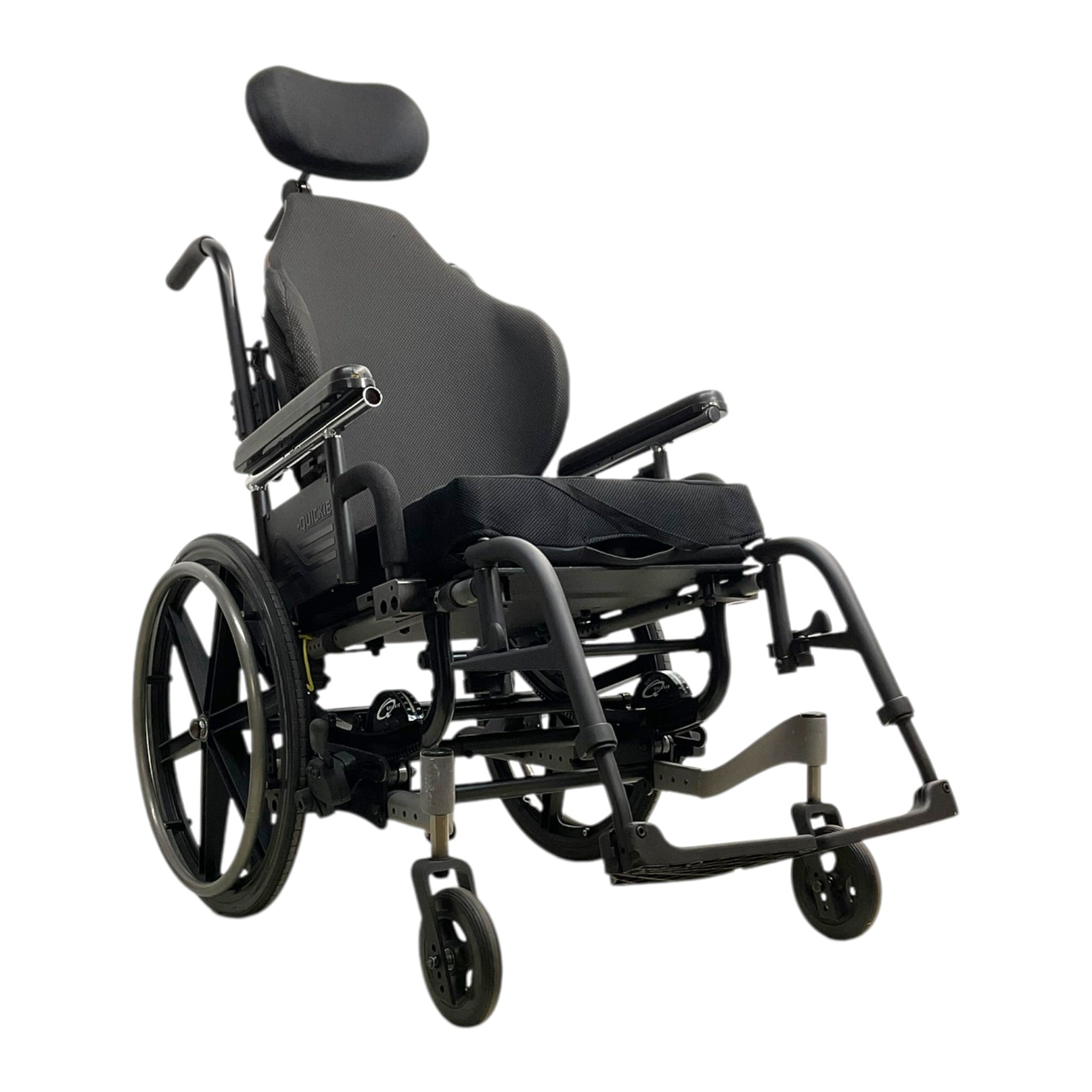 Quickie Iris Tilt-in-Space Wheelchair | ROHO Seat Cushion Included
