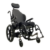 Sunrise Medical Quickie Iris Tilt-in-Space Wheelchair | 16" x 18" Premium ROHO Cushion | Swing-Away Leg Rests