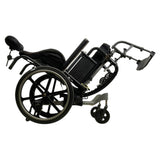 Sunrise Medical Quickie Iris Tilt-in-Space Wheelchair | 16" x 18" Premium ROHO Cushion | Swing-Away Leg Rests