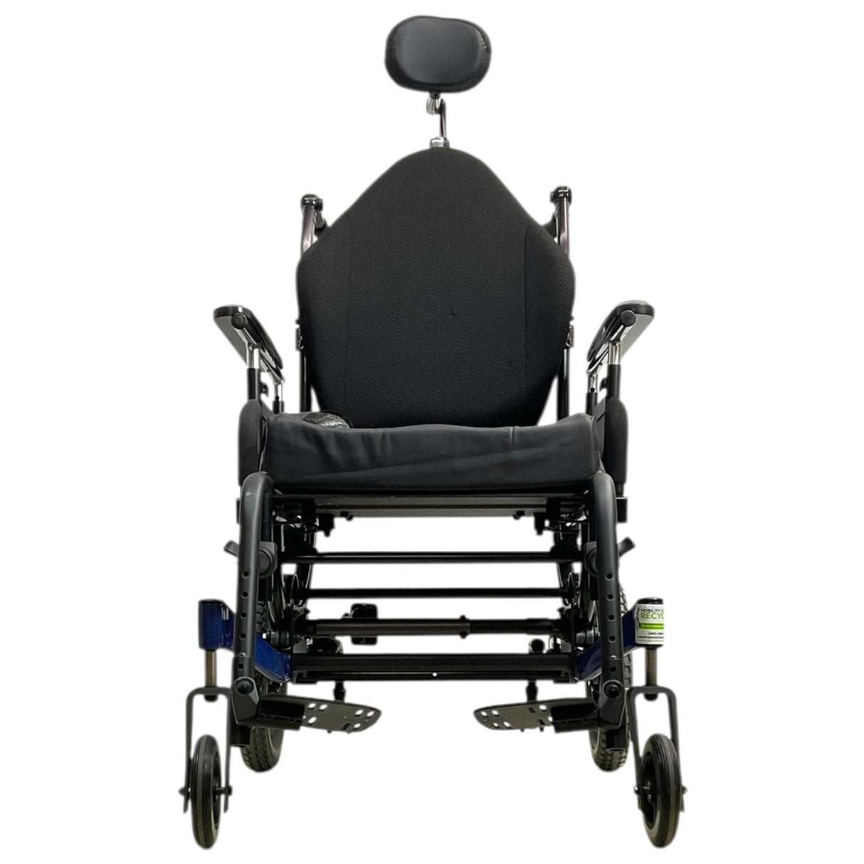 Sunrise Medical Quickie Iris Tilt-in-Space Manual Wheelchair | Contoured Backrest | 16" x 18" Seat