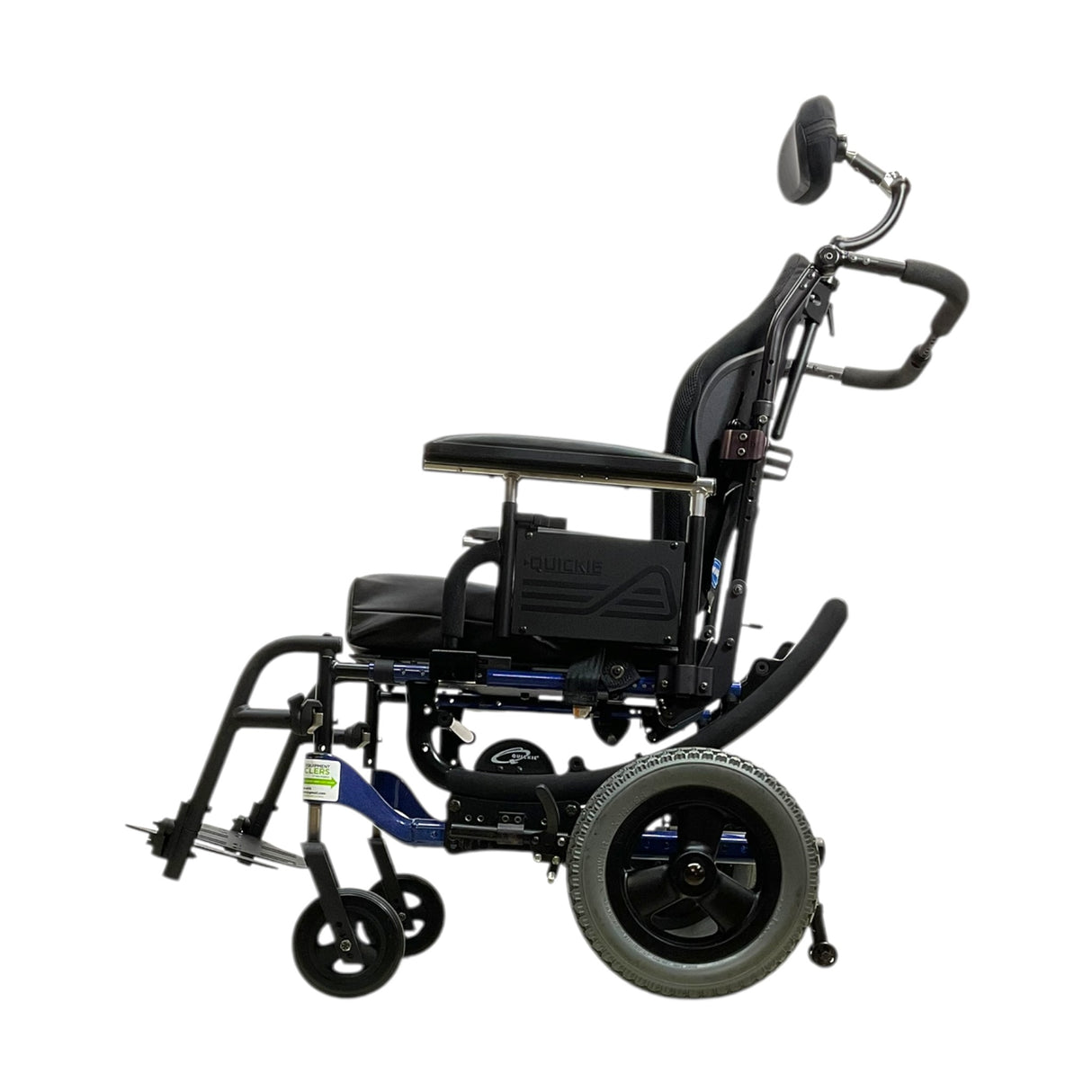 Sunrise Medical Quickie Iris Tilt-in-Space Manual Wheelchair | Contoured Backrest | 16" x 18" Seat