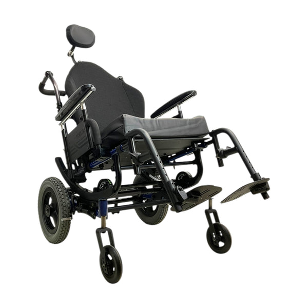 Quickie Iris Tilt-in-Space Manual Wheelchair | Contoured Backrest ...