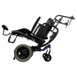 Sunrise Medical Quickie Iris Tilt-in-Space Manual Wheelchair | Contoured Backrest | 16" x 18" Seat