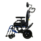 Left Side View of 2025 Sunrise Medical Quickie Iris Tilt-in-Space