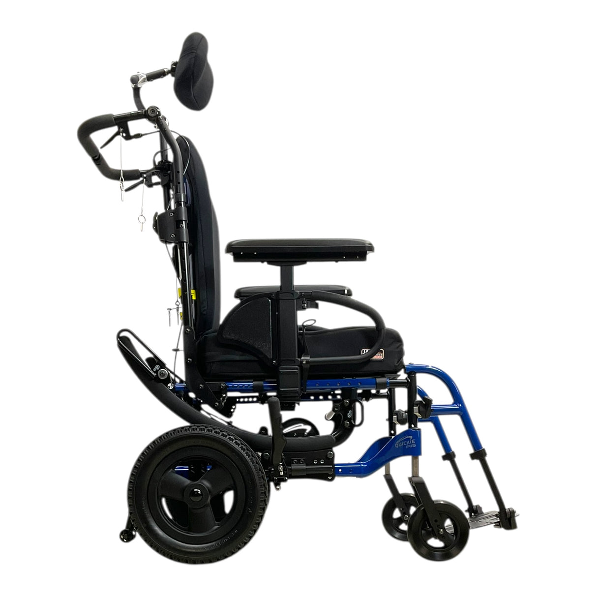 Right Side View of 2025 Sunrise Medical Quickie Iris Tilt-in-Space