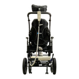 Back View of Quickie Iris Tilt-in-Space with Remote Operated Power Tilt