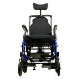 Front View of Quickie Iris Tilt-in-Space with Remote Operated Power Tilt