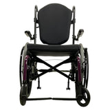 Front View of Quickie 2 Folding Manual Wheelchair