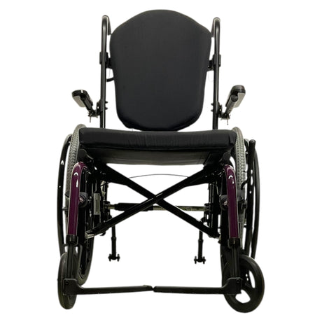 Front View of Quickie 2 Folding Manual Wheelchair
