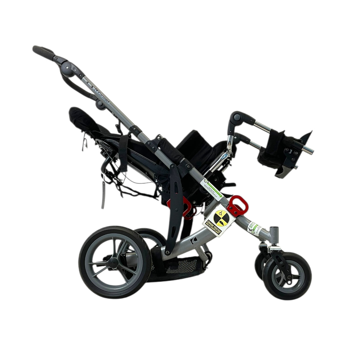 Convaid Trekker 14 Pediatric Stroller | Tilted
