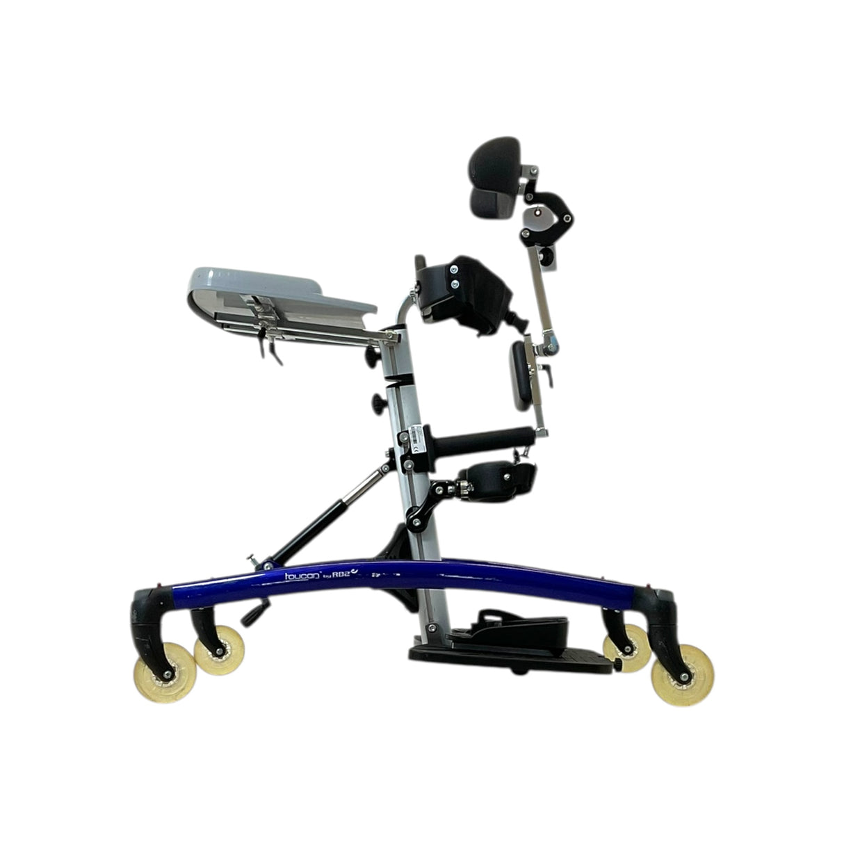 Left Side View of Etac R82 Toucan Size 2 Pediatric Standing Frame
