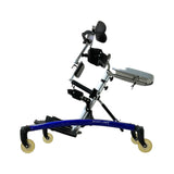 Right Side View of Etac R82 Toucan Size 2 Pediatric Standing Frame Angled Downwards
