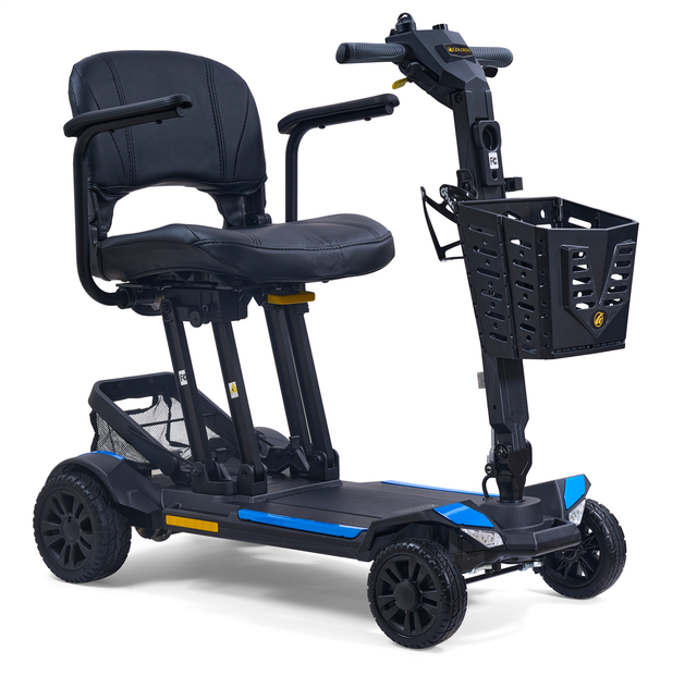 New Golden Technologies Buzzaround Carry On 4-Wheel Folding Mobility Scooter | Max Speed 3.6 MPH | 300 LBS Weight Capacity