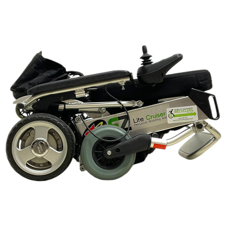 EZ Lite Cruiser Folding Power Wheelchair | Folded