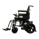 Left Side View of Drive Medical Cirrus Plus EC Folding Power Chair