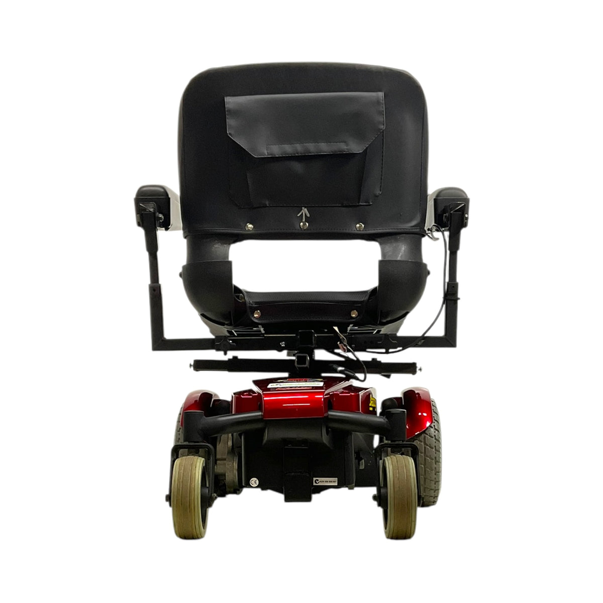 Back View of Pride Mobility Jazzy Select 6 Power Chair