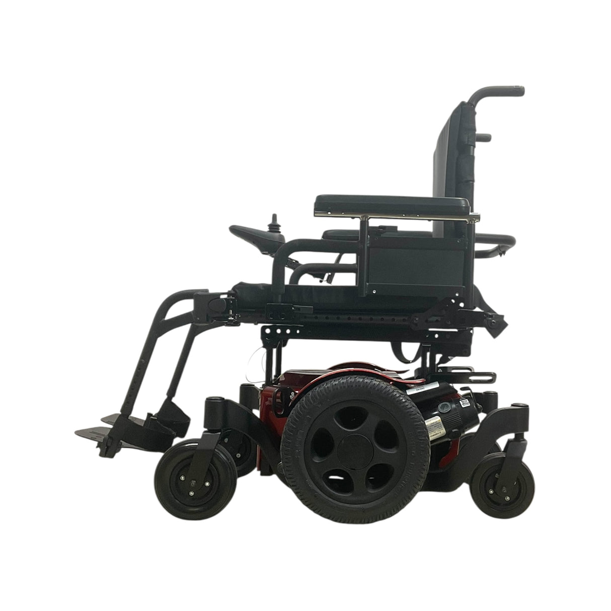 Left Side View of Sunrise Medical Quickie Pulse 6 Power Chair