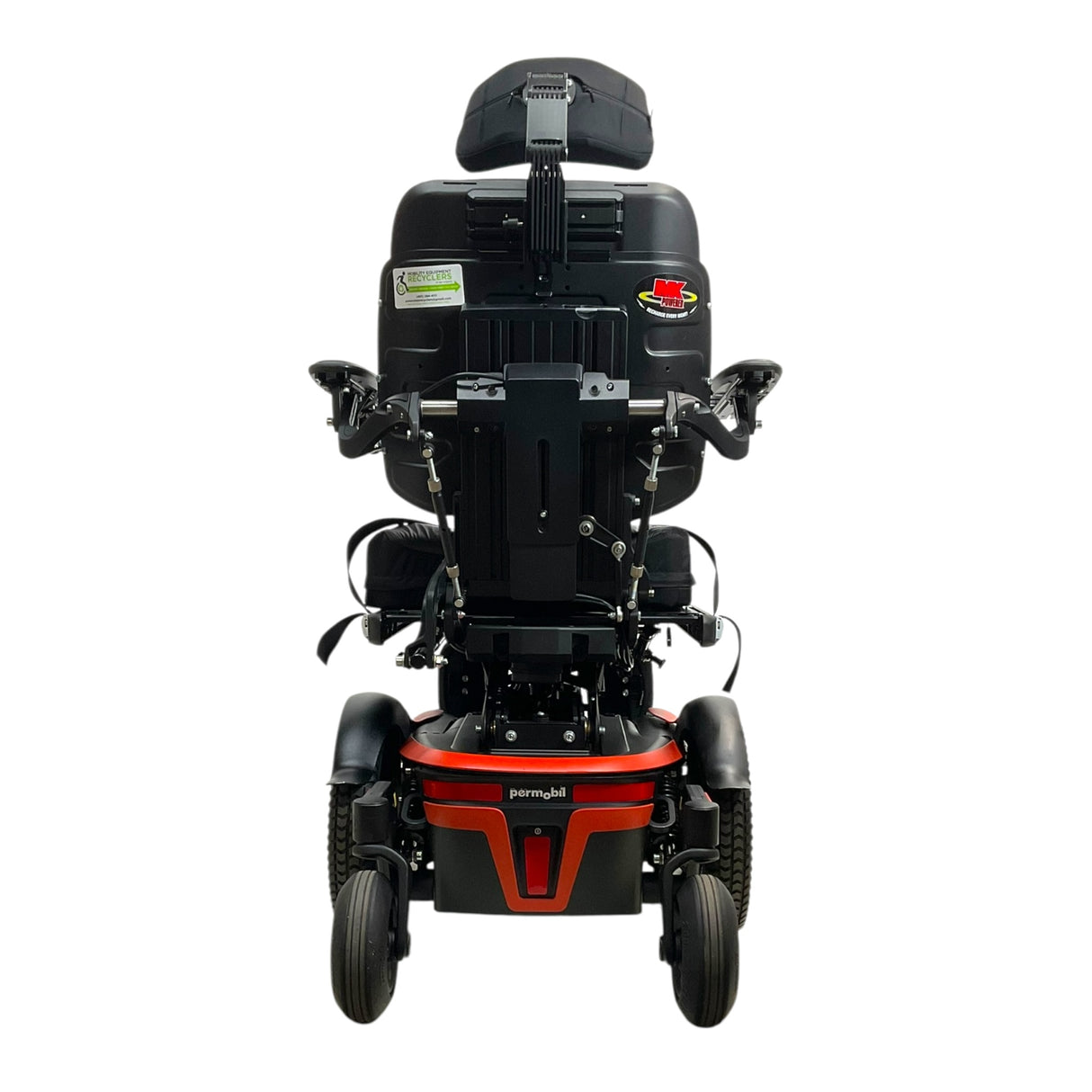 Back View of 2021 Permobil M3 Rehab Power Wheelchair