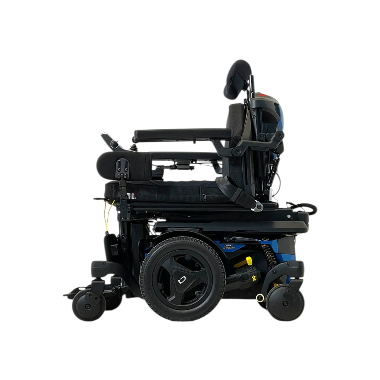 Left Side View of 2023 Pride Quantum Q6 Edge 3 Stretto Rehab Power Chair
