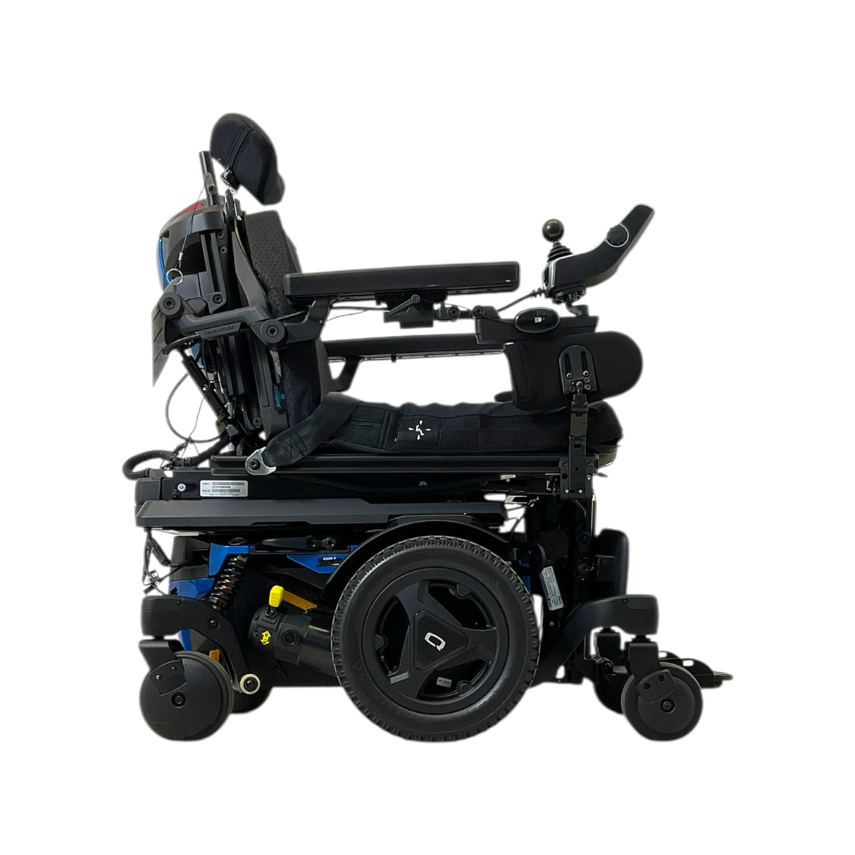Right Side View of 2023 Pride Quantum Q6 Edge 3 Stretto Rehab Power Chair
