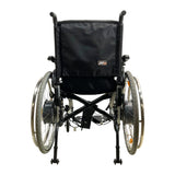 Back View of Quickie 2 Wheelchair with Alber eFix