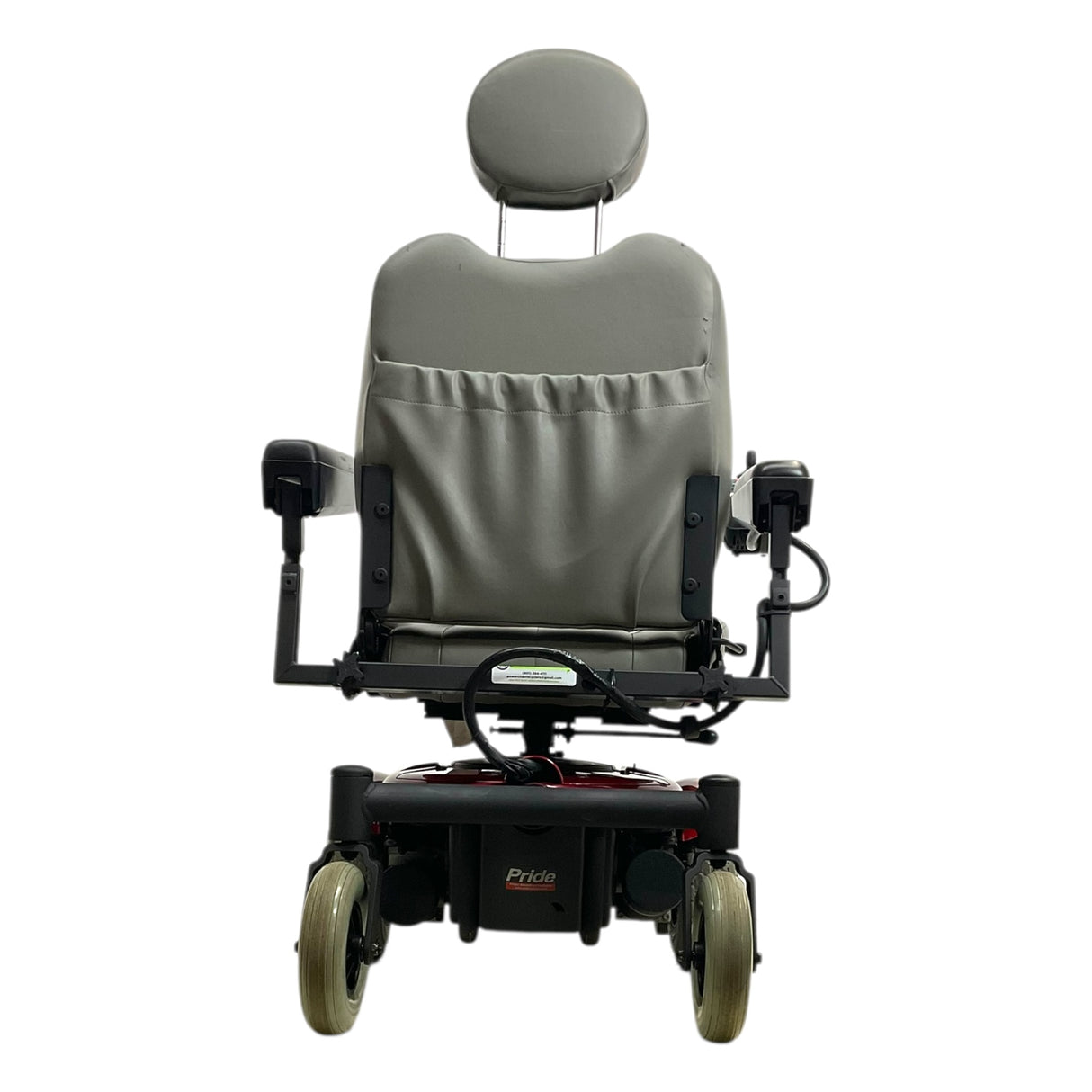 Back View of Pride Mobility Jazzy 1103 Ultra Power Chair