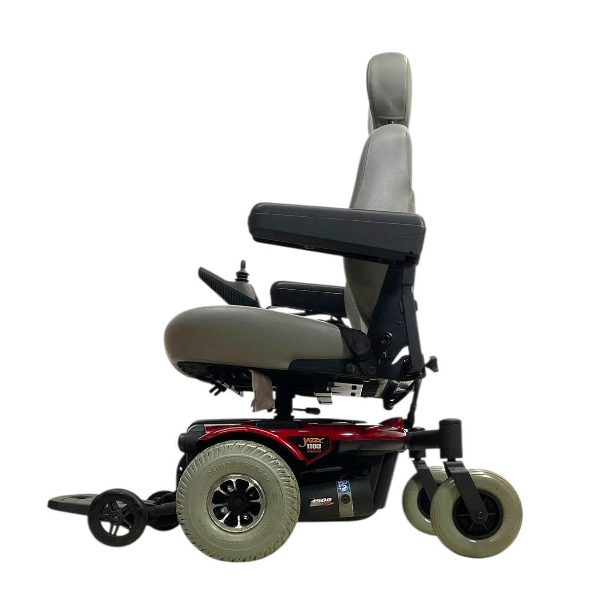 Left Side View of Pride Mobility Jazzy 1103 Ultra Power Chair