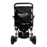 Back View of Pride Mobility Jazzy Carbon Folding Power Chair