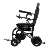 Left Side View of Pride Mobility Jazzy Carbon Folding Power Chair