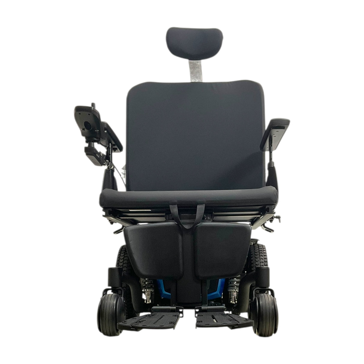 Front View of Pride Mobility Quantum J4 Heavy-Duty Power Wheelchair