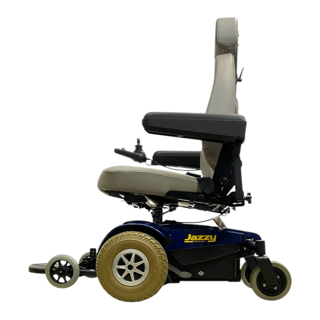 Side View of Pride Mobility Jazzy Select Power Chair