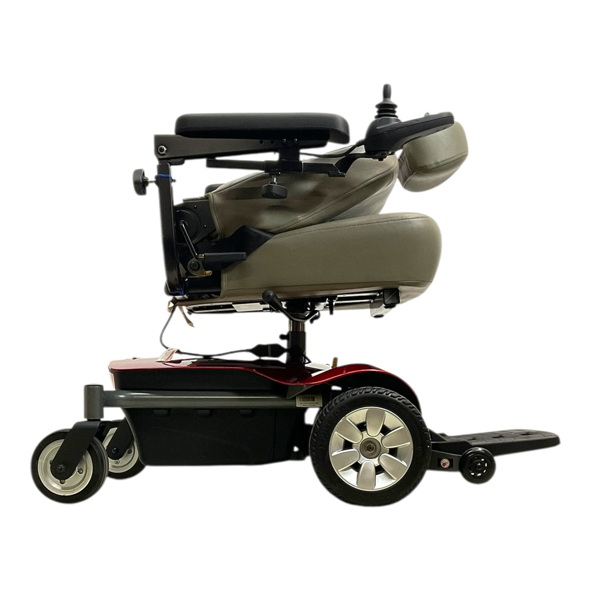 Pride Mobility Jazzy TSS 300 Power Wheelchair | Folded Seat
