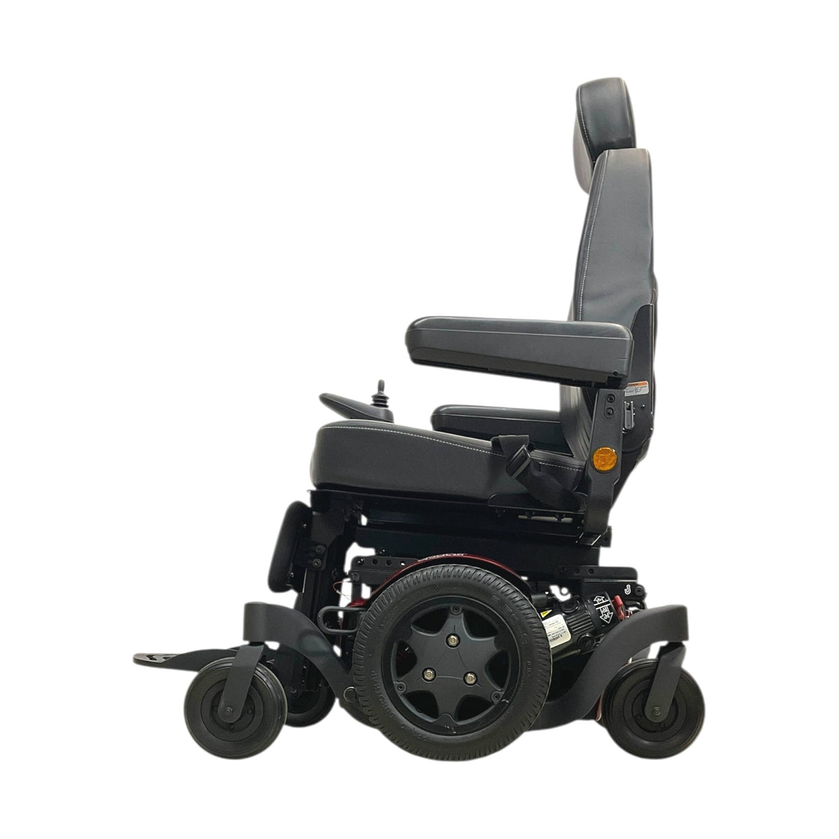 Left Side View of Quickie Q500 M Power Chair