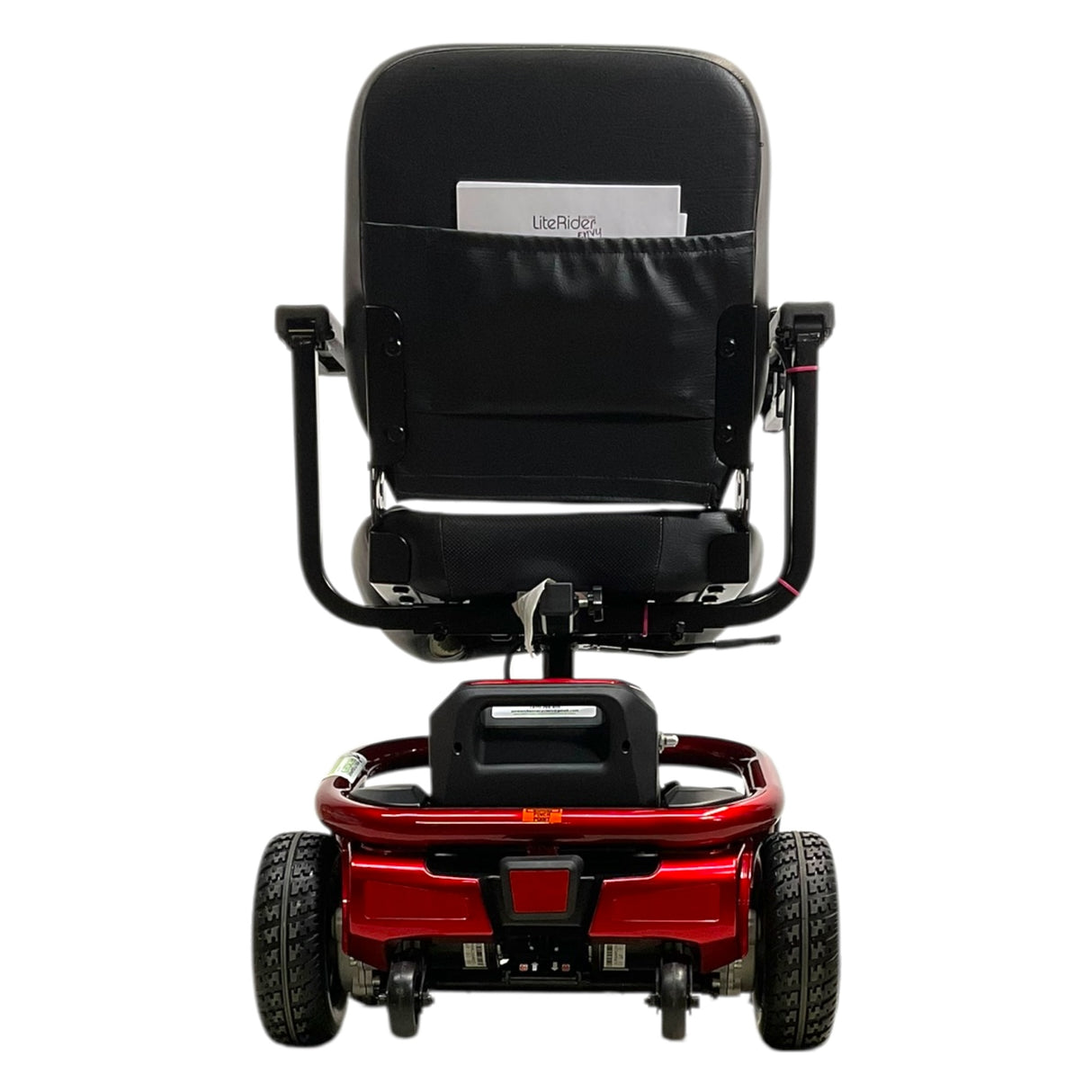 Back View of Golden LiteRider Envy Portable Power Wheelchair