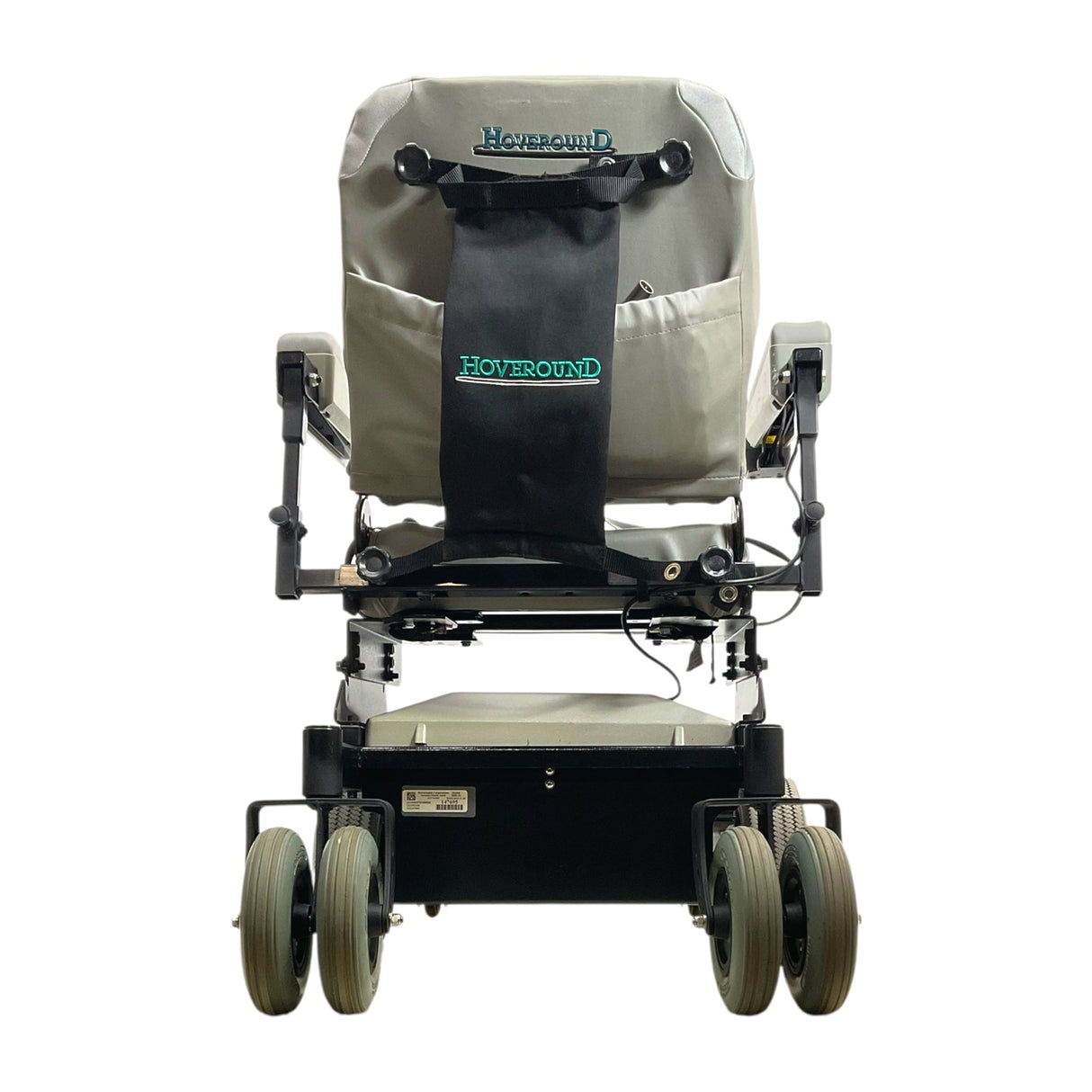 Back View of Hoveround Teknique XHD Bariatric Power Chair