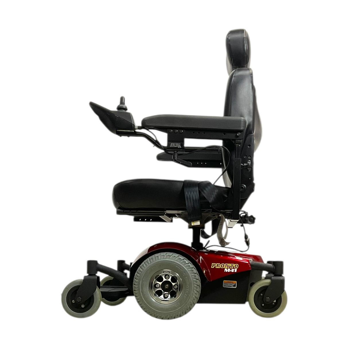 Left Side View of Invacare Pronto M41 Power Wheelchair