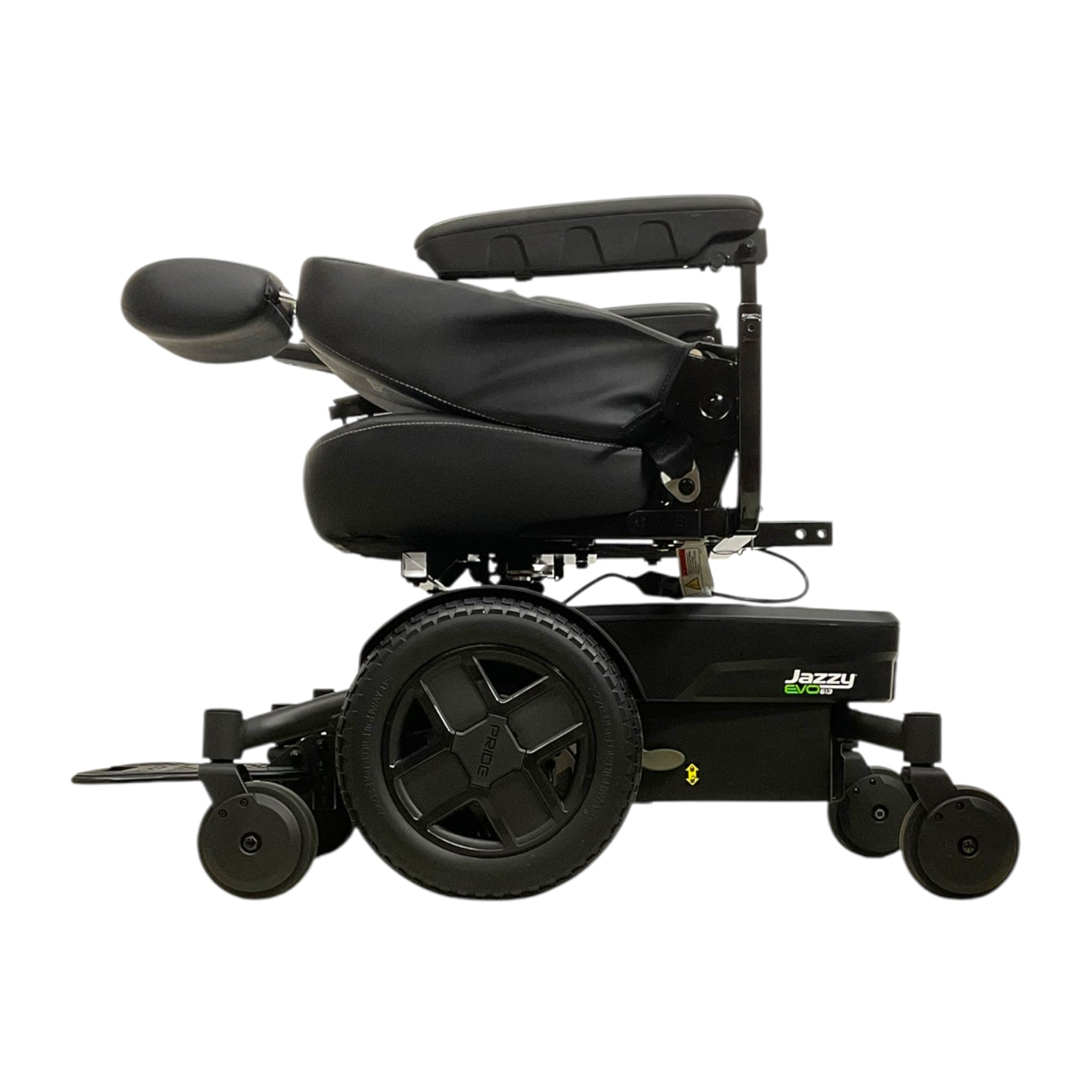 Pride Jazzy EVO 613 Power Chair | Folded Seat