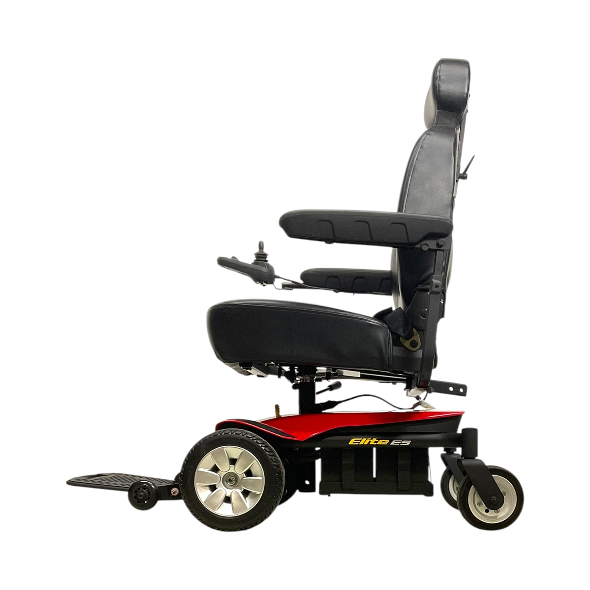 Left Side View of Jazzy Elite ES Power Chair