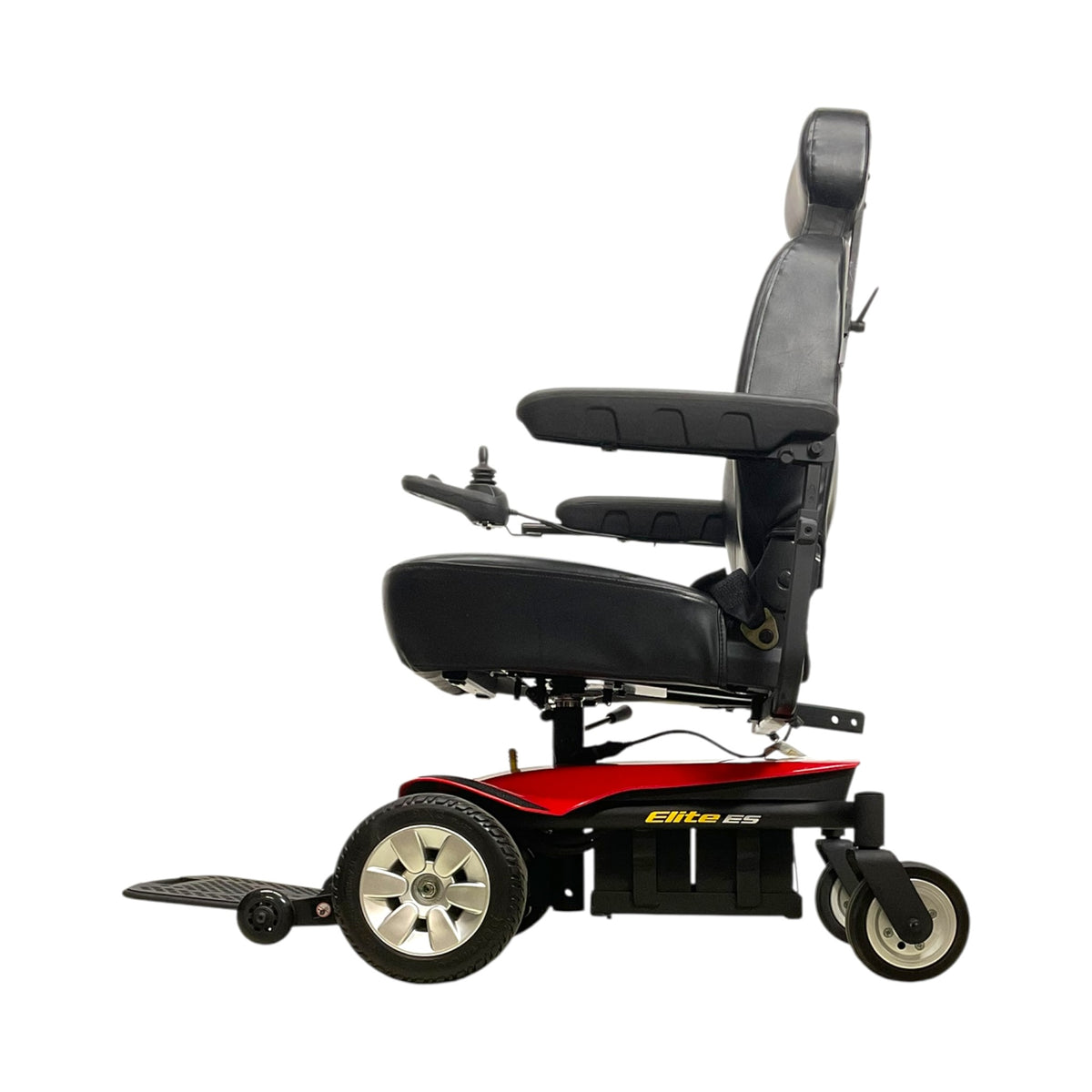 Left Side View of Jazzy Elite ES Power Chair